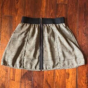 Silence + Noise Women's Skirt - Geometric Pattern, Size S